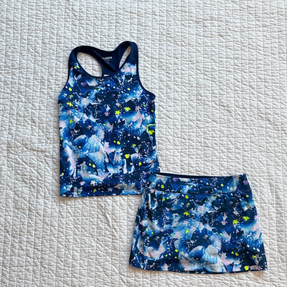 Prince Tank and Skirt Set size 8-9